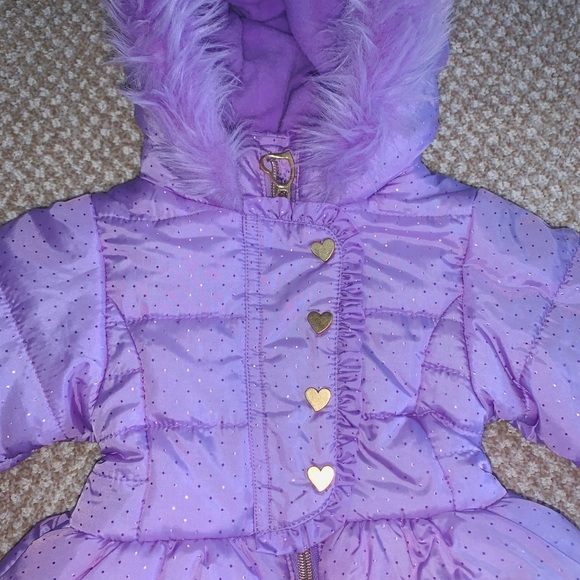 Baby girls puffer coat - Picture 2 of 2